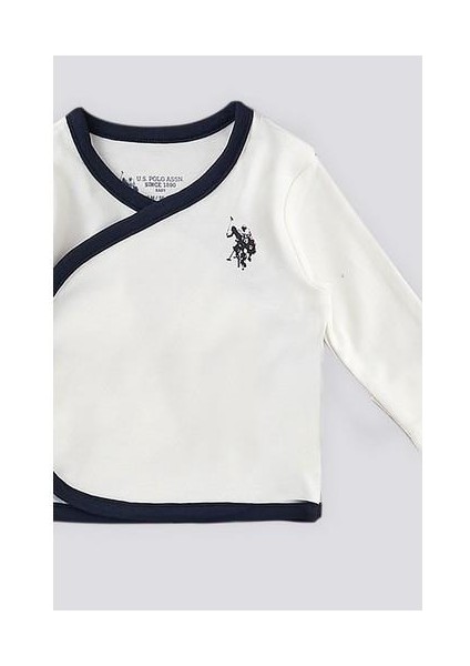 Krem Yıldız Detay Bebek 5'li Hastane Çıkış Seti