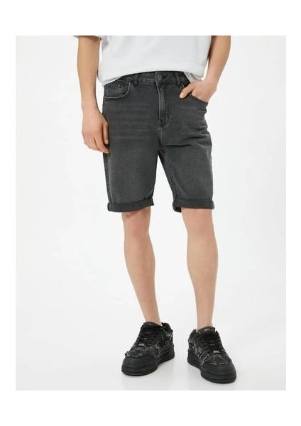 Erkek Şort Gri 4SAM40315ND indirimleri