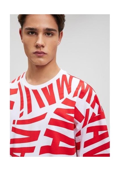 Logo Baskılı Kırmızı Tişört 0610629-70471