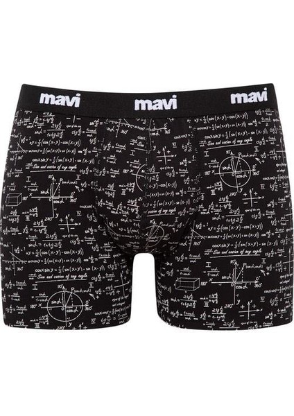 Baskılı Siyah Boxer 0910049-85857 indirimleri
