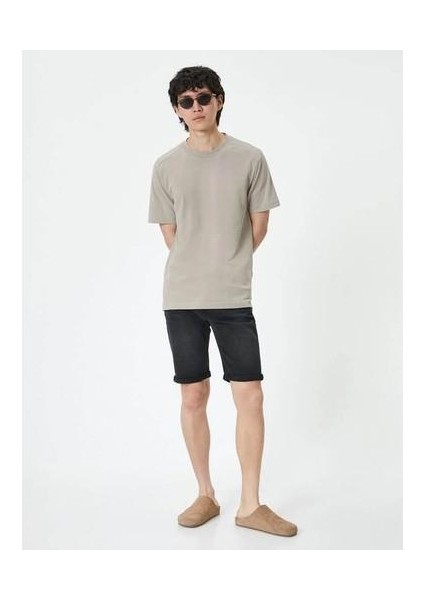 Erkek Şort Siyah 4SAM40313ND