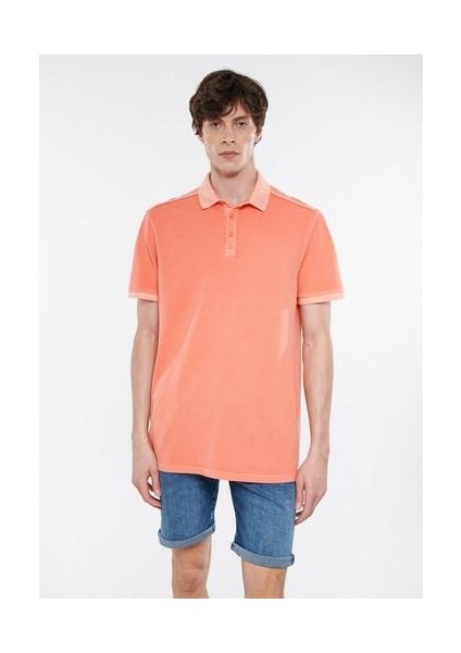 Erkek Pembe Polo Tişört 0611326-84339