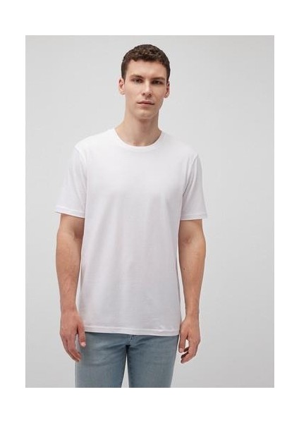 Organik Pamuk Beyaz Tişört 066483-620