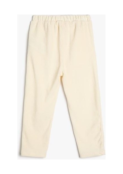 Kadife Fitilli Eşofman Altı Beli Bağlamalı Cepli indirimleri