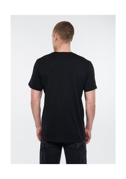 Mavi Jeans Baskılı Siyah Tişört 066841-900