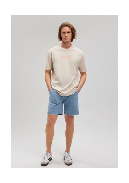 Baskılı Bej TIŞÖRT0612058-70039