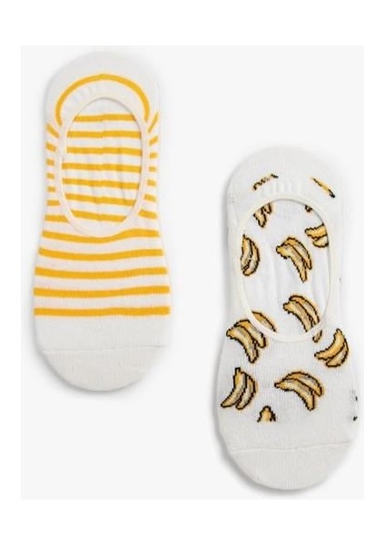 2'li Babet Çorabı Desenli fırsatları