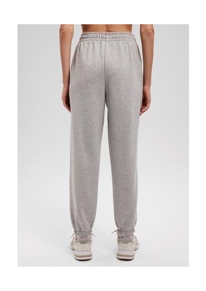 Mavi Logo Baskılı Gri Eşofman Altı 1010757-82816