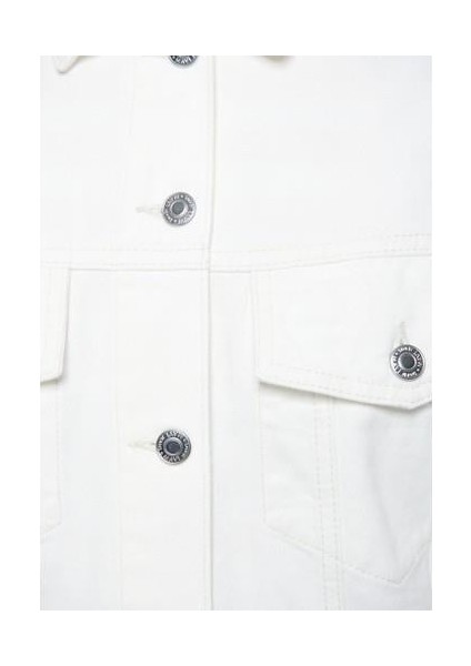 Luna 90lar Kırık Beyaz Jean Ceket 1110177-84112