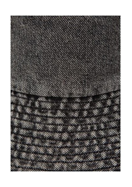 Kadın Siyah Bucket Şapka 1900026-80022