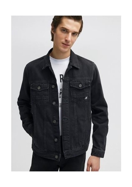 Drake Mavi Pro Antrasit Jean Ceket 010143-32231
