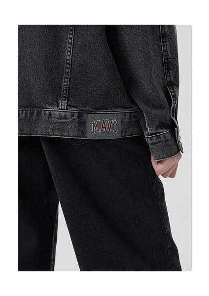 Kadın Luna Gri Kolej Jean Ceket 1110177-85298