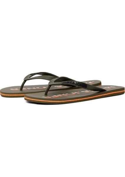 Yazılı Erkek Parmak Arası Terlik 12230641