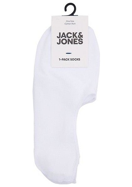 Jacbasic Multi Short Sock Noos Unisex Beyaz Çorap 12124597-White