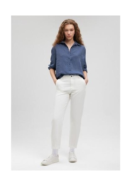 Beyaz Pantolon 1010649-70057