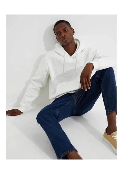 Kabartma Baskılı Kapşonlu Sweatshirt Şardonlu fiyatları