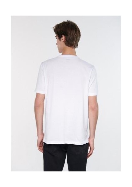 Mavi Jeans Baskılı Beyaz Tişört 0610260-620