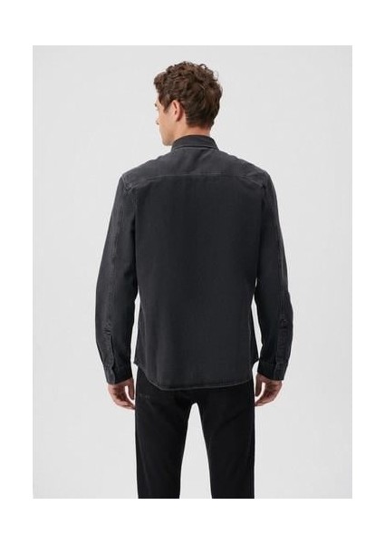 Rio Casual Antrasit Vintage Jean Gömlek 0295785223