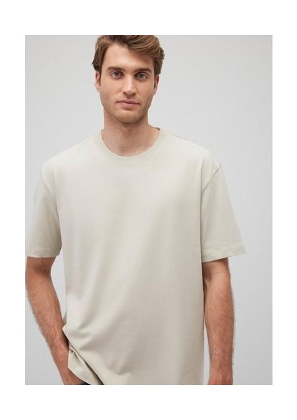 Bej Basic Tişört 066249-70144