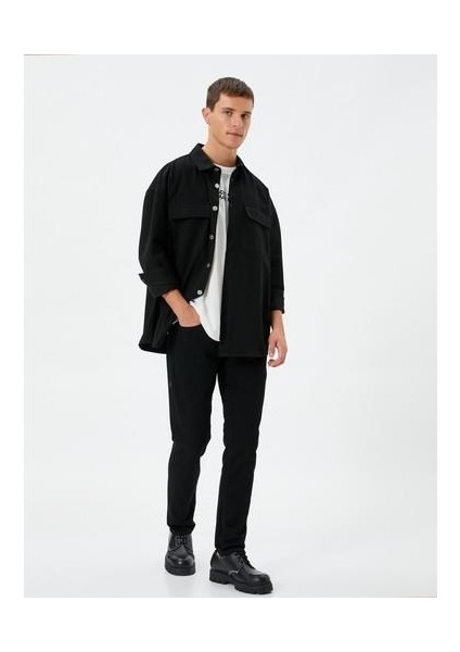 Slim Fit Kot Pantolon - Brad Jean