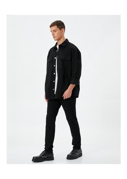 Slim Fit Kot Pantolon - Brad Jean