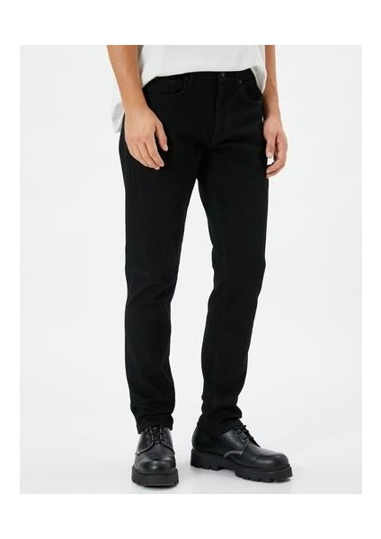 Slim Fit Kot Pantolon - Brad Jean