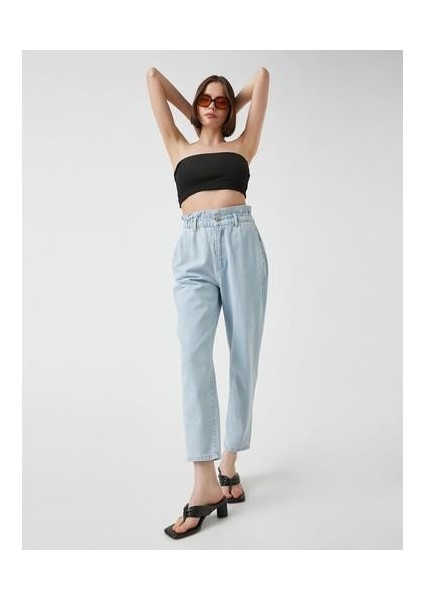 Kadın Baggy Fit Kot Pantolon - Baggy Jean