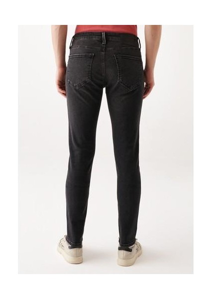 Kvnç Mavi Black Duman Gri Smoke Jean Pantolon 001070-34804