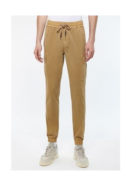 Erkek Bej Kargo Pantolon 000125-80713