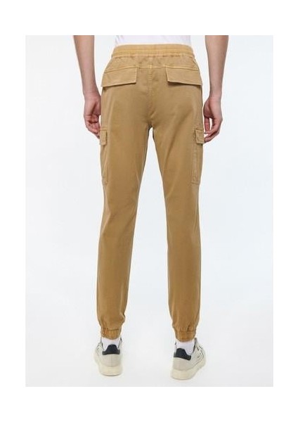 Erkek Bej Kargo Pantolon 000125-80713