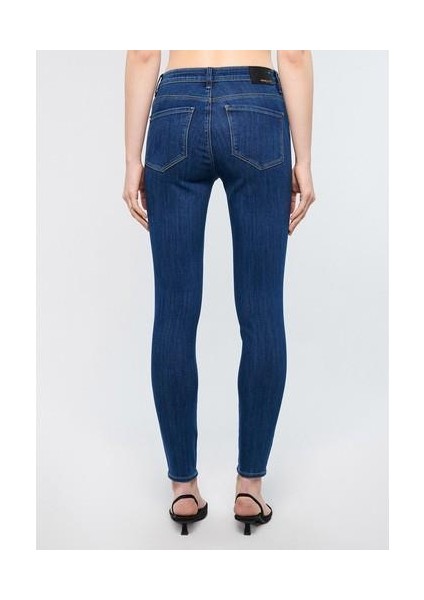 Kadın Tess Indigo Gold Premium Jean Pantolon 100328-82232