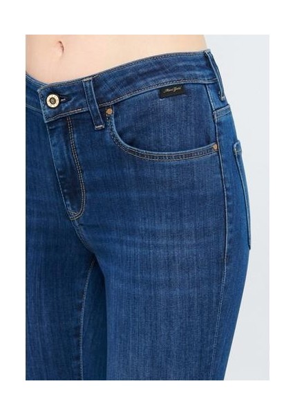 Kadın Tess Indigo Gold Premium Jean Pantolon 100328-82232