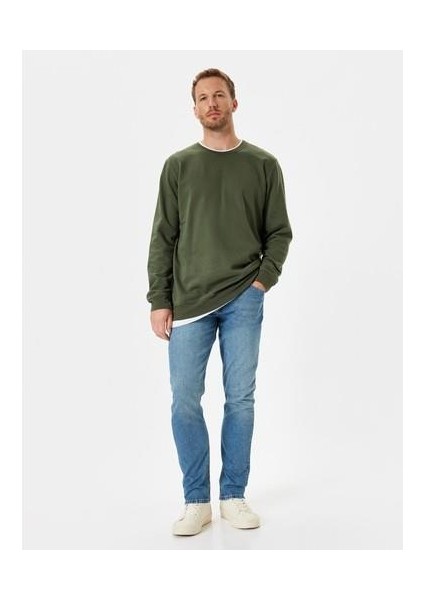 Slim Fit Kot Pantolon - Brad Jean fırsatları