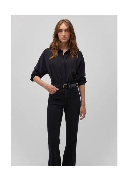 Lux Touch Tencel TM Beyaz Lyocell Gömlek 1210847-70057