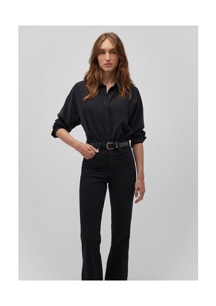 Lux Touch Tencel TM Beyaz Lyocell Gömlek 1210847-70057