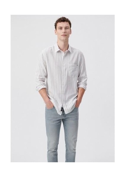 Erkek Siyah Örme Gömlek 021638-900