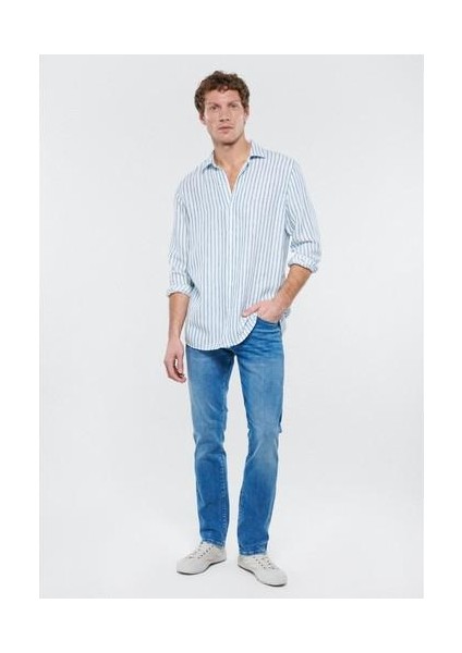 Martin Premium Blue Indigo Mavisi Jean Pantolon 0037884333