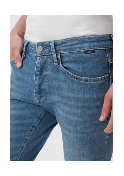Jake Krmzbyz Mavi Premium Puslu Vintage Mavi Jean Pantolon 0042285192