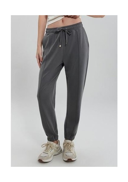 Lux Touch TENCEL TM Antrasit Modal Eşofman Altı 1600453-70122