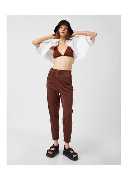 Jogger Eşofman Altı Beli Lastikli