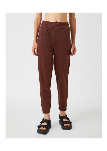 Jogger Eşofman Altı Beli Lastikli