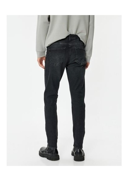 Slim Fit Kot Pantolon - Brad Jean