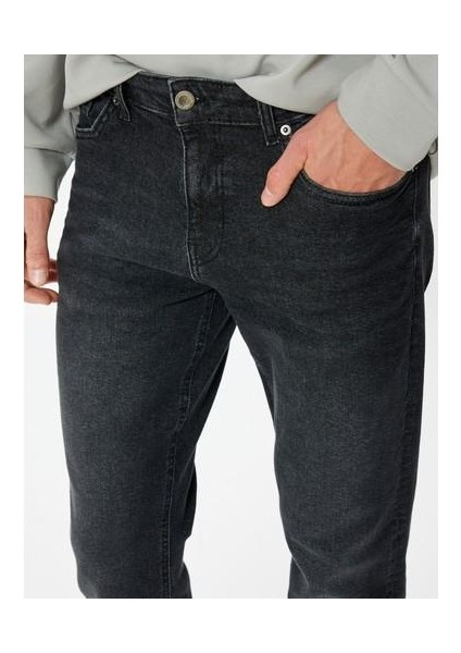 Slim Fit Kot Pantolon - Brad Jean
