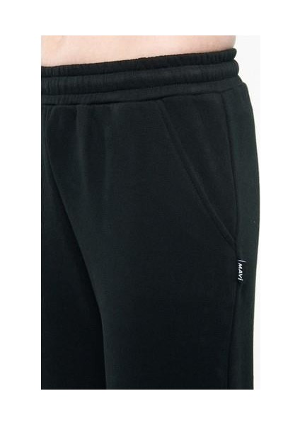 Siyah Basic Eşofman Altı 1600823-900