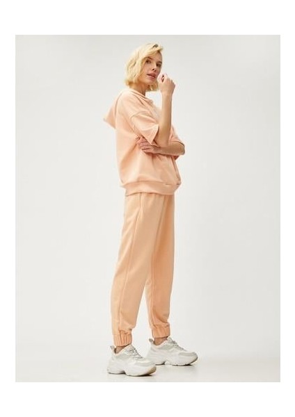 Jogger Eşofman Altı Cepli Beli Bağlamalı