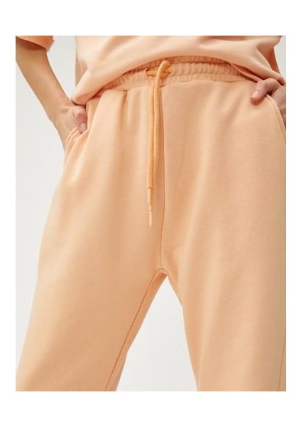 Jogger Eşofman Altı Cepli Beli Bağlamalı