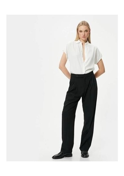 Kadın Gömlek Kırık Beyaz 4SAK60002EW indirimleri