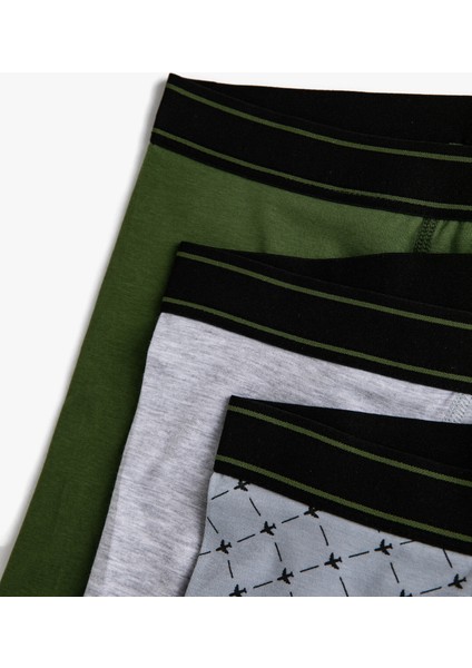 Pamuklu Basic 3'lü Boxer Seti fiyatları