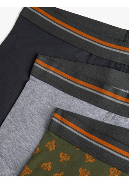 Basic Pamuklu Erkek 3'lü Boxer Seti fiyatları
