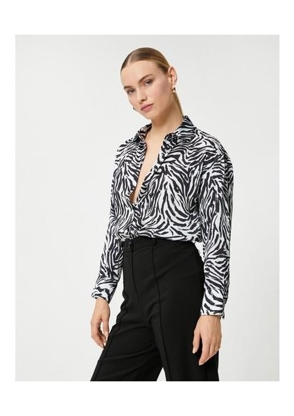 Uzun Kollu Gömlek Düğmeli